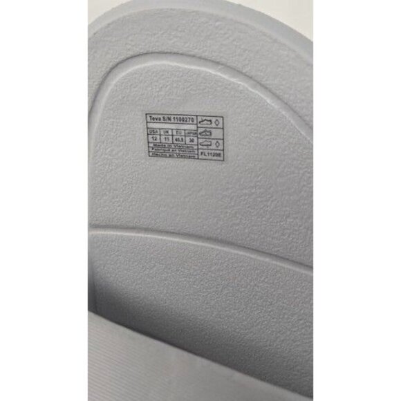 Teva Hurricane Drift Sport Sandals gray men's size 12 - Picture 12 of 14